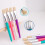 Paint Brushes for Kids, 22 Pcs Round and Flat Brush Set 2