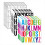 12 Sheets Letter Sticker, 312 PCS Waterproof Alphabet Stickers 2