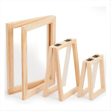 3Pieces Paper Making Wooden Mould Papermaking Screen Kit