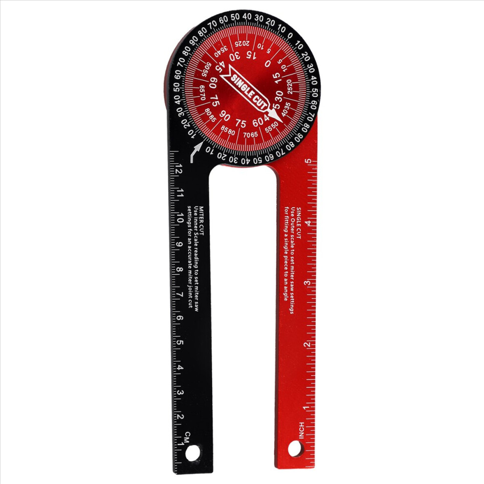360 Degree Angle Gauge Diy Ruler Measuring Device 4853743590217