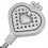 Heart Shape Nonstick Pan Double Sided 8