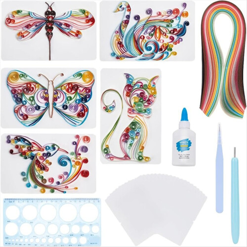 20 Sets Paper-Quilling Kits for Beginners
20 1
