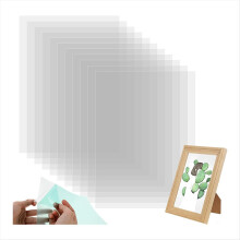 50pcs Clear Acetate Sheets for DIY Scrapbook Photo Frames