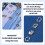 150 Sets Snap Button 9.5Mm Metal Silver Snaps Buttons 8