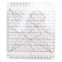 Sewing Ruler Fabric Cutting Quilting Supplies Tools DIY 6 Inch
