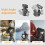For Mini Ball Head Panoramic Tripod + Cold Shoe Mount Adapter 5