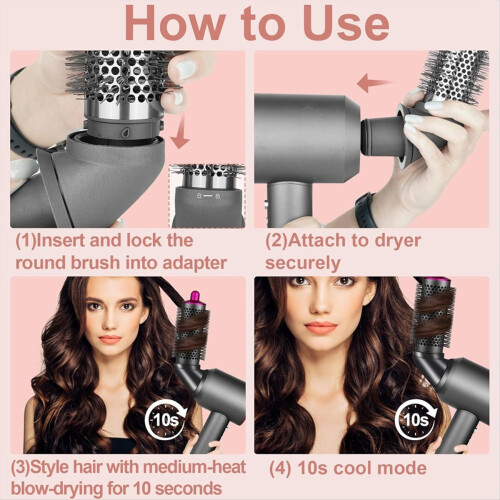 Round Brush for With Adaptor 2