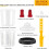 Disposable Paint Mixing Cup System 50Pack Cups with Lids 3
