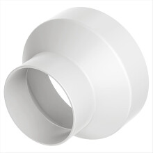 6 to 4 Inch Duct Reducer, Adapter PVC Reducer
