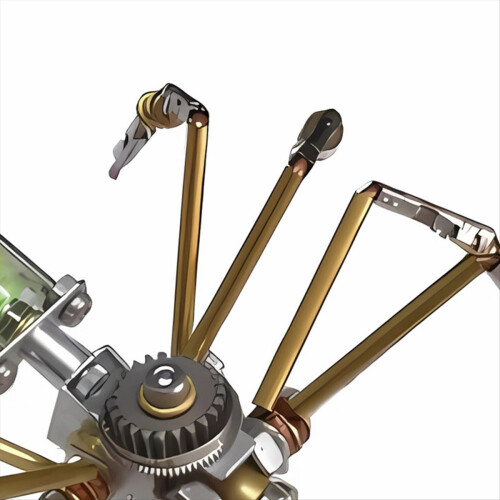 DIY Mechanical Spider Metal Model Kit 3D Puzzles Insects Assembly,D 2