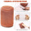 3pcs 12.7cmx3meter Copper Knitted Wire Mesh Rustproof 4