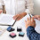 30PCS Empty Blank Ink Pad No Mini Thumbprint Sponge Stamp 7