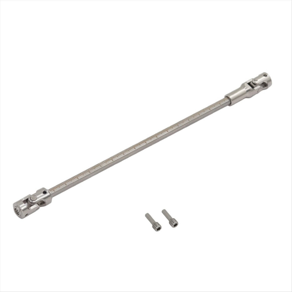 Photos - Parts for Drones & RC models Jojomino RC Car Upgrade Stainless Steel Universal Joint Drive Shaft Kit Silver 