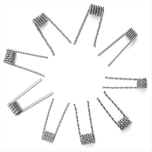 48Pcs/Set Single Coils Platte Iron--Aluminum Heating Wire 2
