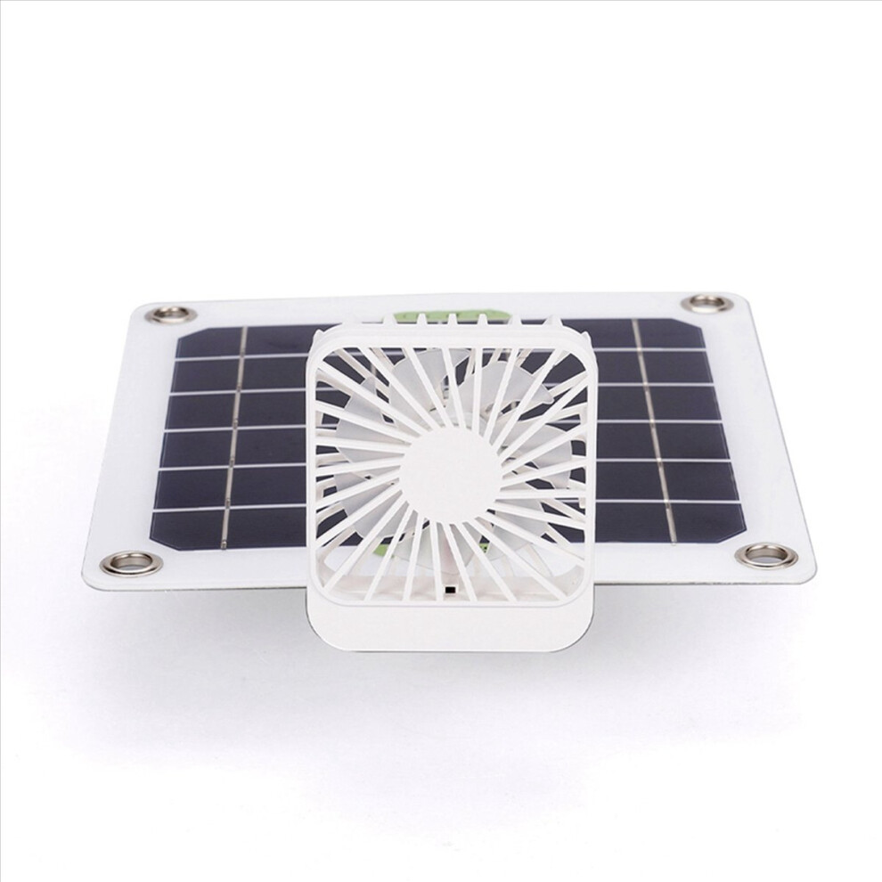 10W Usb Monocrystalline Silicon Solar Car Exhaust Fan Ventilation 4853743558347