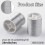 20 Rolls 1100M 0.1MM Thin Metallic Thread Shimmer Christmas Glitter C 4
