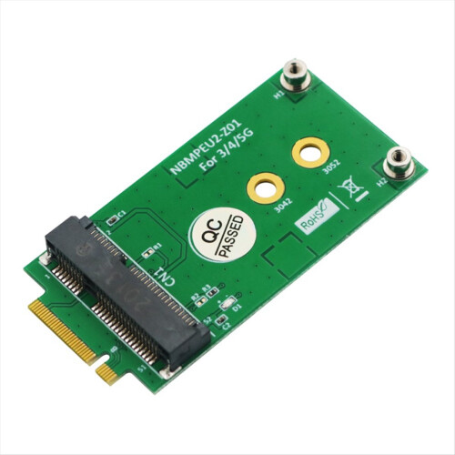 Mini PCI-E MPCIE Wireless Adapter Card NO NANO SIM Slot