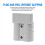 50A 600V Battery Connector for Cable Terminal 6pcs 7