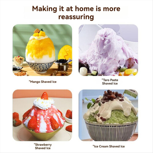Manual ice crusher with tray
Portable handheld maker
Shaved maker 2