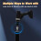 Top Wind Trailer Jack Crank Handle Cordless Drill Adapter 8