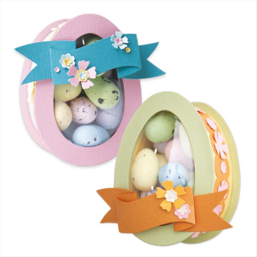 Easter Egg Box Metal Cutting Dies Essentials Scrapbooking Stencil 2