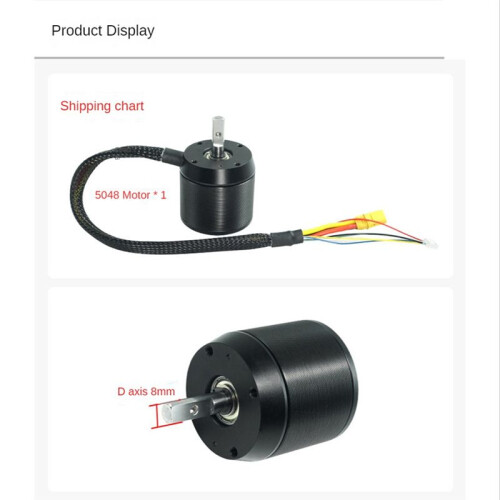 Sensored Brushless DC Motor Battle Hardened 5048 2