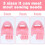 5Pcs Lock and Sewing Gauge, Plastic Templates, DIY Sew Tools 5