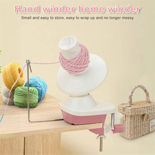 Yarn Ball Winder Manual Effortless Spinner Tool 2