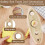 Safety Eye Tool Wood Eyes Insertion Gauge Board 4