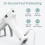 Glue Cordless Type-C Rechargeable with 20pcs Sticks White 4