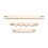 3 Pcs Wooden Weaving Tool Wavy Stick DIY 1