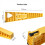 Drawer Guide Rail Installation Locator Fixer DIY Auxiliary Tools 6
