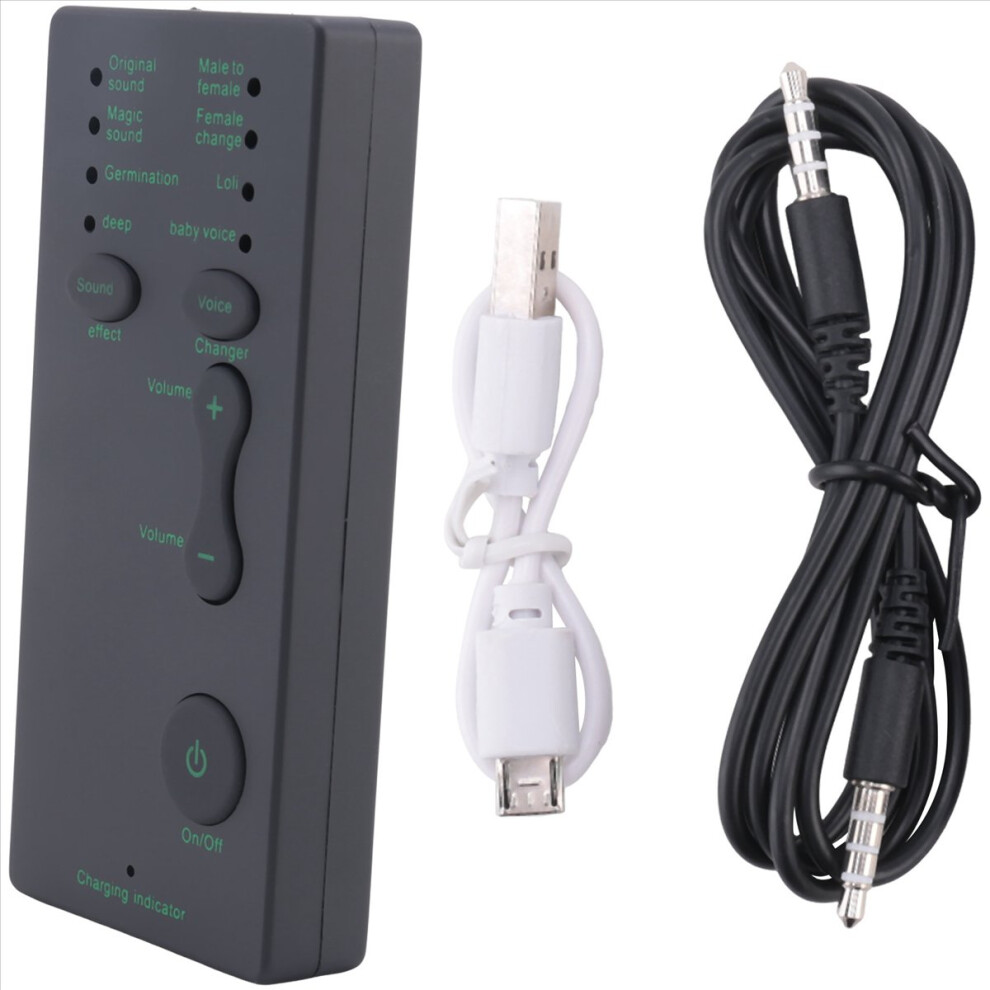 Voice Changer Adapter 8 Changeing Modes Microphone Disguiser 4853097756093