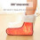 Electric Foot Warmer Double-Side Heating Pad EU Plug-B 6