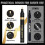 3 Colors Permanent Metallic Markers, 2-3mm Larger Application Area 5