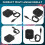 T10 Multi-Switch Usb Hub Audio Adapter Stereo Card Black 7