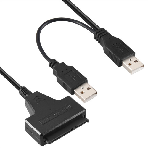USB2.0 To Adapter Cable 48cm For 2.5 inch External SSD HDD 2