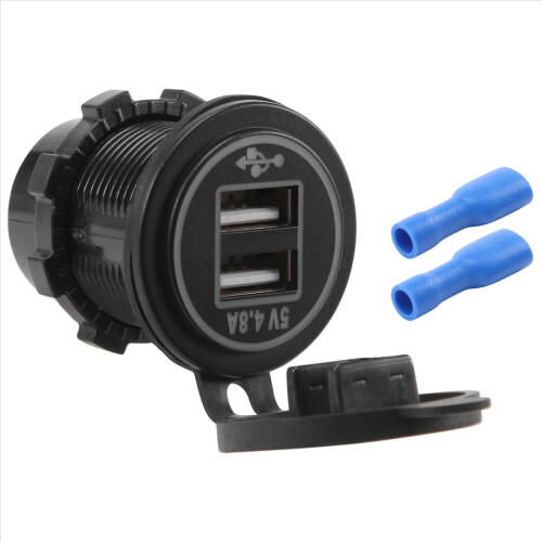 5V 4.8A Dual Usb Charger Socket Adapter Power 1