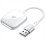 2 in 1 Wireless Carplay Adapter Wired to White 2