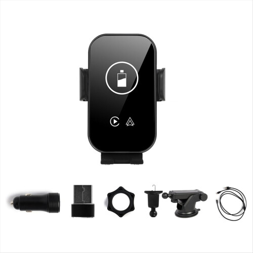 Wireless Carplay Adapter Android Auto Dongle & 15W Car Charger 1