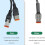 OBD2 Cable for 4Pin+6Pin 2 in 1 Motorcycle OBD Scanner Adapter 6