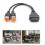 OBD2 Cable for 4Pin+6Pin 2 in 1 Motorcycle OBD Scanner Adapter 3
