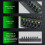 8 Channels Mini Stereo Headphone Amplifier with Power Adapter EU Plug 2