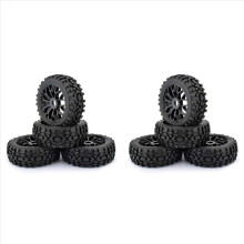 4Pcs 118Mm 1/8 RC Off-Road Tires Wheel 17Mm Hex
