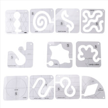 11PCS Quilting Template Set- Acrylic Ruler for DIY Machine