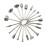20Pcs 3mm Shank Diamond Grinding Burr Point Engraving Carving Tool 2