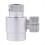 CO2 Cylinder Refill Adapter, for Argon, CO2, Mixed Gas, Silver 8