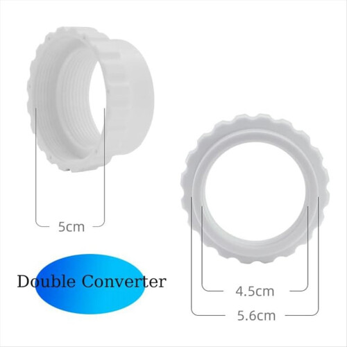 Adjustable Pool Fountain Five Nozzles Waterfall Sprinkler for Cooling 2