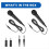 Cardioid Dynamic Vocal Mic with adaptors,for Karaoke 3