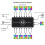 5V 3 Pin ARGB Controller Cooling 4 PWM Fan Hub Black 3